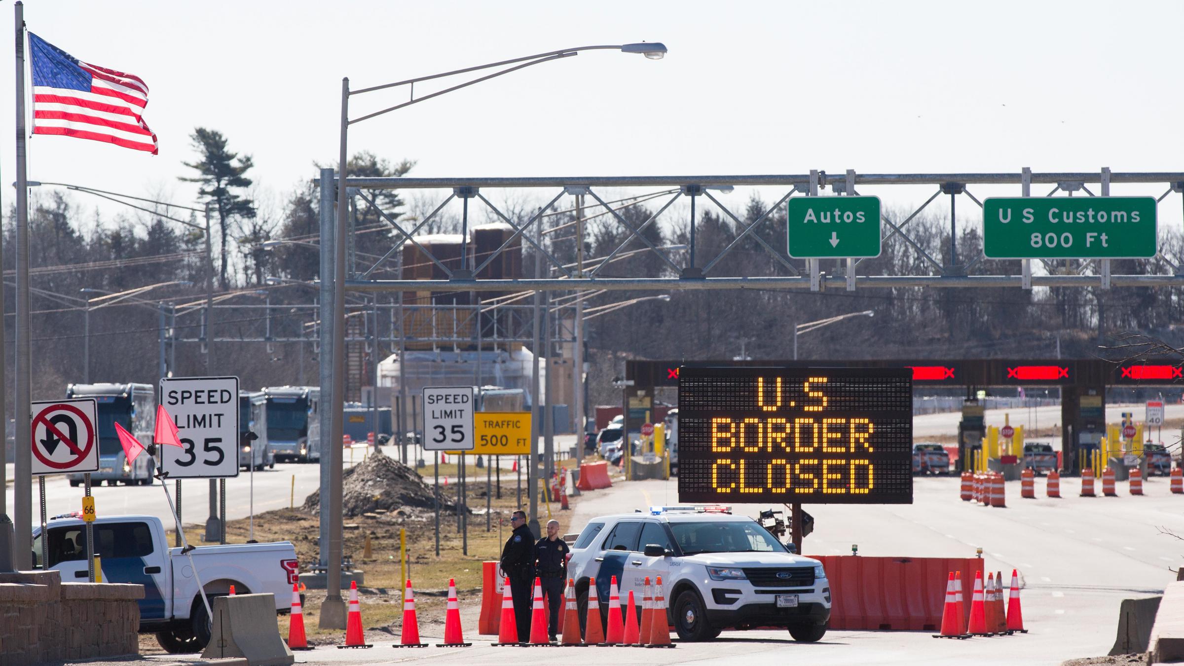 US Border Closed